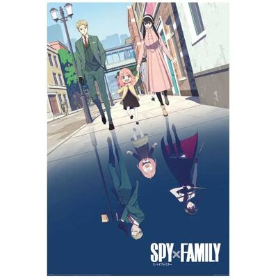 Poster Pyramid Spy x Family (x4) Multicolore 61x91 cm - Publicité Poster Pyramid Spy x Family (x4) Multicolore 61x91 cm - Publicité