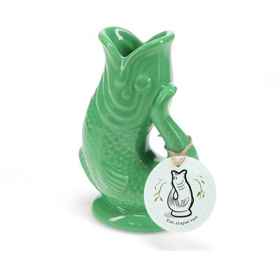 Vase en céramique Rex London Vert 6,8x10,7x17,2 cm - Publicité Vase en céramique Rex London Vert 6,8x10,7x17,2 cm - Publicité