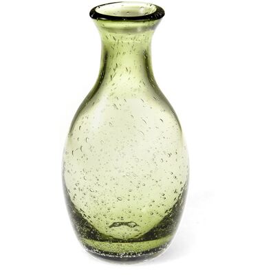 Vase en verre soufflé Rex London Vert 14 cm - Publicité Vase en verre soufflé Rex London Vert 14 cm - Publicité