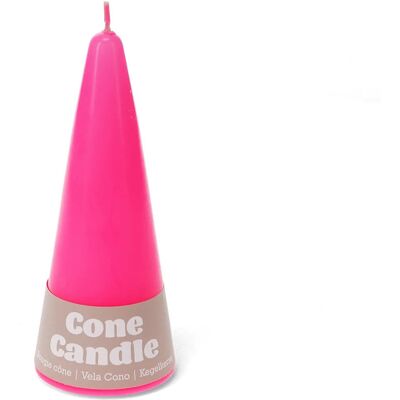 Petite bougie cône Rex London Rose 6x6x15 cm - Publicité Petite bougie cône Rex London Rose 6x6x15 cm - Publicité