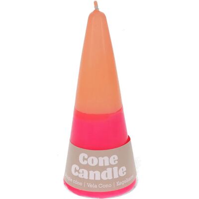 Petite bougie cône Rex London Rose 6,0x6,0x15,0 cm - Publicité Petite bougie cône Rex London Rose 6,0x6,0x15,0 cm - Publicité