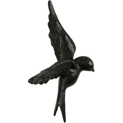 Oiseaux décoratif BePureHome Avaler (x4) Noir 22x14x8 cm - Publicité Oiseaux décoratif BePureHome Avaler (x4) Noir 22x14x8 cm - Publicité