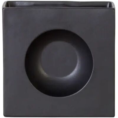 Vase de bougies en cire de soja Costa Nova Diabolo Noir 18,6x7,6x18,3 cm - Publicité Vase de bougies en cire de soja Costa Nova Diabolo Noir 18,6x7,6x18,3 cm - Publicité