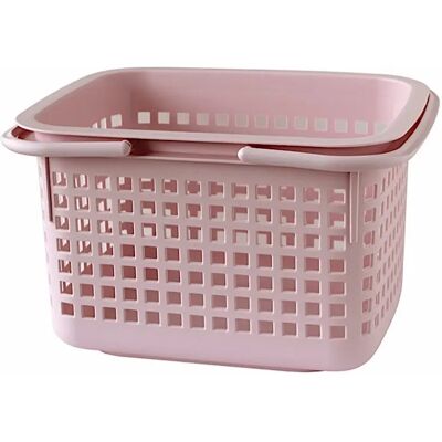 Panier de rangement Hachiman Cestino Rose 42x35x25 cm - Publicité Panier de rangement Hachiman Cestino Rose 42x35x25 cm - Publicité