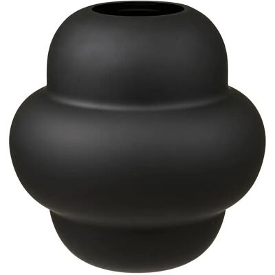 Vase House Nordic Noir 23x23x35 cm - Publicité Vase House Nordic Noir 23x23x35 cm - Publicité