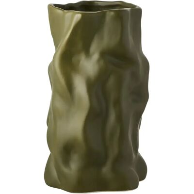 Vase House Nordic Vert 15x15x25,5 cm - Publicité Vase House Nordic Vert 15x15x25,5 cm - Publicité
