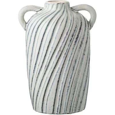 Vase ronde House Nordic Bleu 14x15,5x22 cm - Publicité Vase ronde House Nordic Bleu 14x15,5x22 cm - Publicité