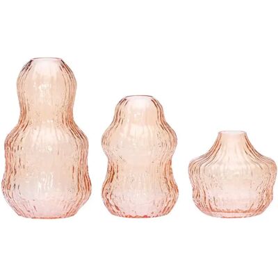 Vase Hubsch Interior Fuyu (x3) Marron ø 11x20 cm / ø 10x15 cm / ø 11x10 cm - Publicité Vase Hubsch Interior Fuyu (x3) Marron ø 11x20 cm / ø 10x15 cm / ø 11x10 cm - Publicité