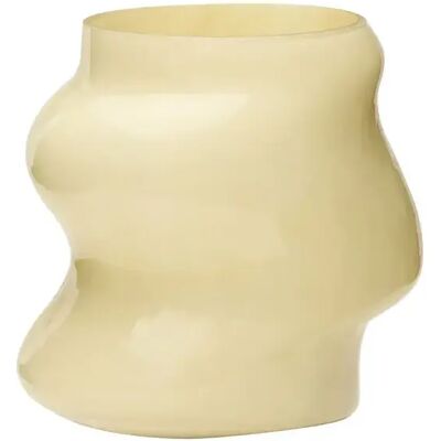 Vase Hubsch Interior Lote Gris 21x15x20 cm - Publicité Vase Hubsch Interior Lote Gris 21x15x20 cm - Publicité