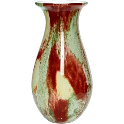 Vase Hübsch Darrin - Vase en verre multicolore - Publicité Vase Hübsch Darrin - Vase en verre multicolore - Publicité