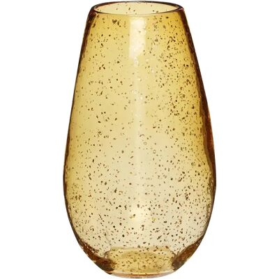 Vase Hübsch Ravgul - Décoration en verre pour fleurs et style - Publicité Vase Hübsch Ravgul - Décoration en verre pour fleurs et style - Publicité