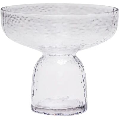 Vase Hübsch Aino H: 19 cm - Verre Clair - Publicité Vase Hübsch Aino H: 19 cm - Verre Clair - Publicité