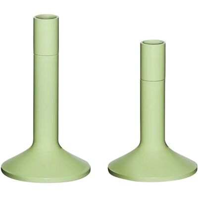Bougeoir Hubsch Interior Kindred (x2) Vert Ø 10xh15 cm / Ø 10xh18 cm - Publicité Bougeoir Hubsch Interior Kindred (x2) Vert Ø 10xh15 cm / Ø 10xh18 cm - Publicité