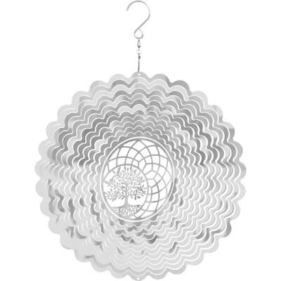 Mobile à suspendre 3D Icare Distribution Arbre De Vie Argenté 25x33 cm - Publicité Mobile à suspendre 3D Icare Distribution Arbre De Vie Argenté 25x33 cm - Publicité