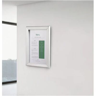 Cadre menu A3 en aluminium Lacor Argenté TU - Publicité Cadre menu A3 en aluminium Lacor Argenté TU - Publicité