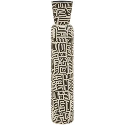 Vase Mauro Ferretti Nairobi Blanc 16x86 cm - Publicité Vase Mauro Ferretti Nairobi Blanc 16x86 cm - Publicité