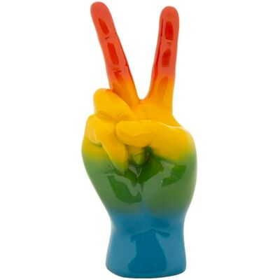 Objet décoratif main Mauro Ferretti Vittoria Multicolore 16x13x36,5 cm - Publicité Objet décoratif main Mauro Ferretti Vittoria Multicolore 16x13x36,5 cm - Publicité