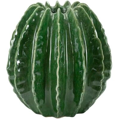 Vase Mauro Ferretti Cactus Ball Vert 23,5x24,5 cm - Publicité Vase Mauro Ferretti Cactus Ball Vert 23,5x24,5 cm - Publicité