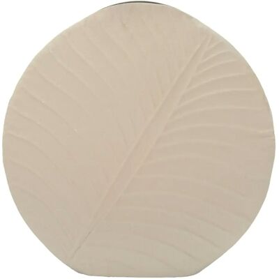 Vase moderne et essentiel Mauro Ferretti Dune Round Beige 41,5x14 cm - Publicité Vase moderne et essentiel Mauro Ferretti Dune Round Beige 41,5x14 cm - Publicité