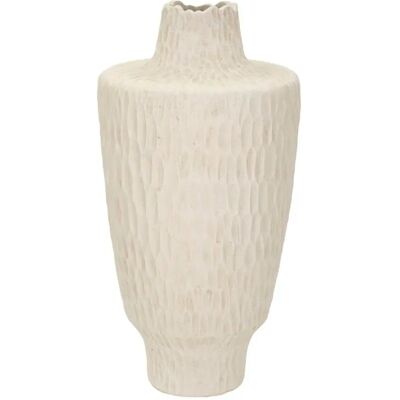 Vase sytle naturel Mauro Ferretti Shade Beige 29,5x57 cm - Publicité Vase sytle naturel Mauro Ferretti Shade Beige 29,5x57 cm - Publicité