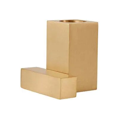 Bougeoir carré en laiton OYOY Living Design Doré 5x5x5 cm - Publicité Bougeoir carré en laiton OYOY Living Design Doré 5x5x5 cm - Publicité
