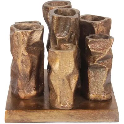 Vase Pole To Pole Jelly Marron 13x16x11 cm - Publicité Vase Pole To Pole Jelly Marron 13x16x11 cm - Publicité