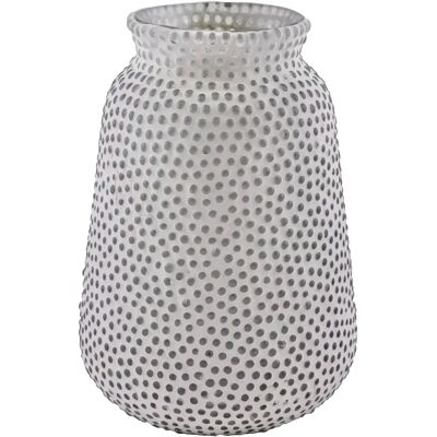 Vase verre cristal Pole To Pole Blanc 14x14x21 cm - Publicité Vase verre cristal Pole To Pole Blanc 14x14x21 cm - Publicité