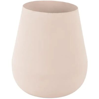 Vase métalique texturé Present Time Boaz Gris 22x25 cm - Publicité Vase métalique texturé Present Time Boaz Gris 22x25 cm - Publicité