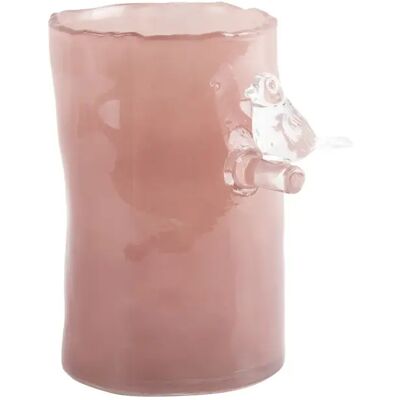 Vase small Present Time Bird On Branch Rose 15x9,5 cm - Publicité Vase small Present Time Bird On Branch Rose 15x9,5 cm - Publicité