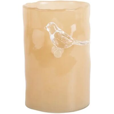 Vase small Present Time Bird On Branch Jaune 15x9,5 cm - Publicité Vase small Present Time Bird On Branch Jaune 15x9,5 cm - Publicité