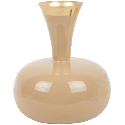 Vase Present Time Yara Large Marron 25x29x25 cm - Publicité Vase Present Time Yara Large Marron 25x29x25 cm - Publicité