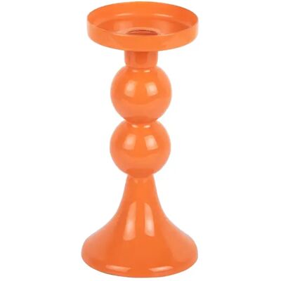 Bougeoir moyen Present Time Funky Orange 8,5x19,5x8,5 cm - Publicité Bougeoir moyen Present Time Funky Orange 8,5x19,5x8,5 cm - Publicité