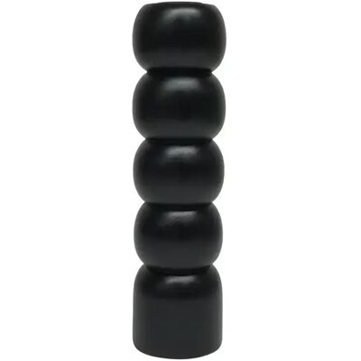 Bougeoir grand Present Time Modelar Noir 6,5x26 cm - Publicité Bougeoir grand Present Time Modelar Noir 6,5x26 cm - Publicité