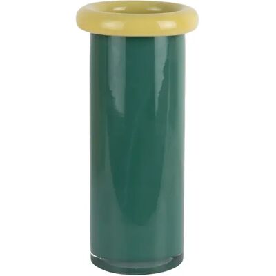 Vase Present Time Plegado Vert 12,2x27,5x12,2x12,2 cm - Publicité Vase Present Time Plegado Vert 12,2x27,5x12,2x12,2 cm - Publicité