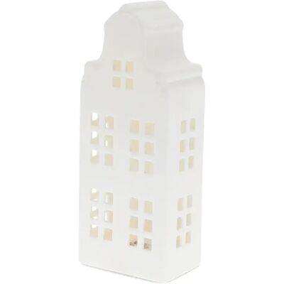 Objet décoratif lumineuse LED Rex London Large House Blanc 7,5x5x19,2 cm - Publicité Objet décoratif lumineuse LED Rex London Large House Blanc 7,5x5x19,2 cm - Publicité