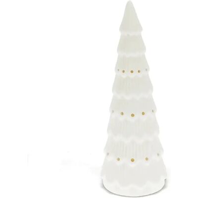 Objet décoratif lumineuse LED Rex London Large Christmas Tree Blanc 7,5x7,5x20,5 cm - Publicité Objet décoratif lumineuse LED Rex London Large Christmas Tree Blanc 7,5x7,5x20,5 cm - Publicité