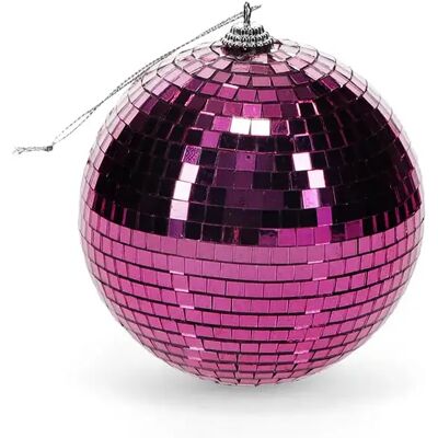 Boule de décoration disco Rex London Rose 15 cm - Publicité Boule de décoration disco Rex London Rose 15 cm - Publicité