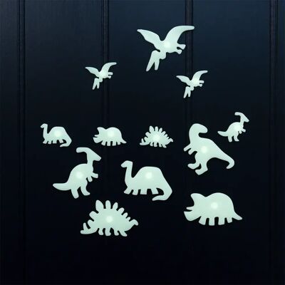 Autocollants Rex London Dinosaurs (x24) Vert TU - Publicité Autocollants Rex London Dinosaurs (x24) Vert TU - Publicité