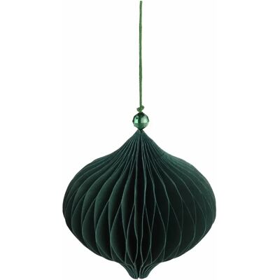 Décoration de noël ronde en nid d'abeille Rex London Vert 9x9x16 cm - Publicité Décoration de noël ronde en nid d'abeille Rex London Vert 9x9x16 cm - Publicité