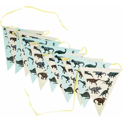 Guirlande en papier Rex London Prehistoric Land Vert 0,2x300x18 cm - Publicité Guirlande en papier Rex London Prehistoric Land Vert 0,2x300x18 cm - Publicité