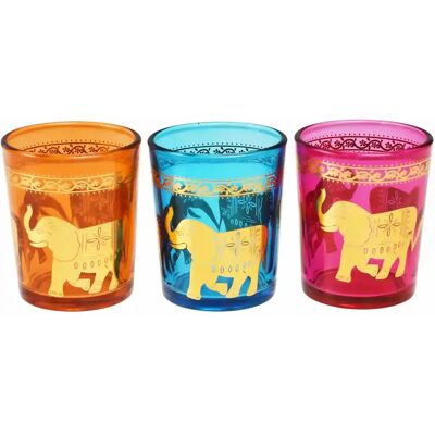 Photophore éléphant Rex London Multicolore 5,6x5,6x6,6 cm - Publicité Photophore éléphant Rex London Multicolore 5,6x5,6x6,6 cm - Publicité
