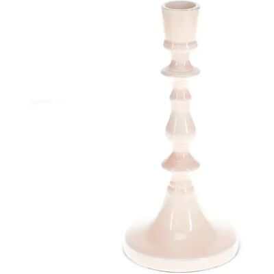 Bougeoir en émail Rex London Rose 19 cm - Publicité Bougeoir en émail Rex London Rose 19 cm - Publicité