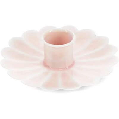 Bougeoir fleur plat en émail Rex London Rose 9,3x9,3x2,5 cm - Publicité Bougeoir fleur plat en émail Rex London Rose 9,3x9,3x2,5 cm - Publicité