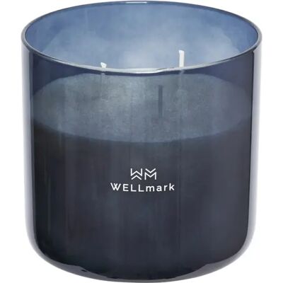 Grande bougies à brûler parfumée métallique Wellmark Gris TU - Publicité Grande bougies à brûler parfumée métallique Wellmark Gris TU - Publicité