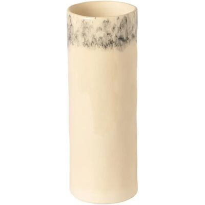 Vase cylindrique Costa Nova Madeira Beige 9x8,9x24,7 cm - Publicité Vase cylindrique Costa Nova Madeira Beige 9x8,9x24,7 cm - Publicité