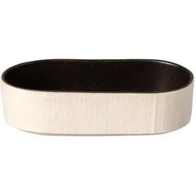 Petit Plateau fond ovale Costa Nova Nótos (x6) Noir 18,5x9,4x4,8 cm/0,38 L - Publicité Petit Plateau fond ovale Costa Nova Nótos (x6) Noir 18,5x9,4x4,8 cm/0,38 L - Publicité