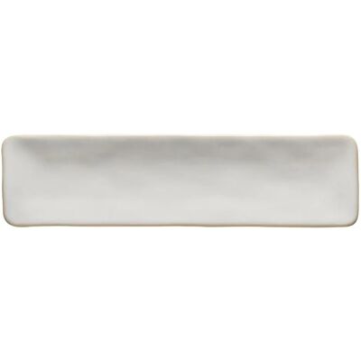 Plateau Rectangulaire Costa Nova Roda (x6) Blanc 37,2x9,7x1,6 cm - Publicité Plateau Rectangulaire Costa Nova Roda (x6) Blanc 37,2x9,7x1,6 cm - Publicité