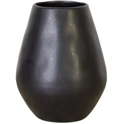 Vase Costa Nova Bulb Riviera Noir 20,0x24,6 cm/4,46L - Publicité Vase Costa Nova Bulb Riviera Noir 20,0x24,6 cm/4,46L - Publicité