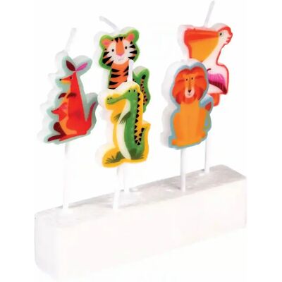 Bougies d'anniversaire Rex London (x5) Orange 11,0x10,0x2 cm - Publicité Bougies d'anniversaire Rex London (x5) Orange 11,0x10,0x2 cm - Publicité