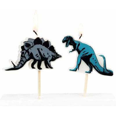 Bougies de fête Rex London Prehistoric Land (x6) Bleu 1,0x5,0x10,0 cm - Publicité Bougies de fête Rex London Prehistoric Land (x6) Bleu 1,0x5,0x10,0 cm - Publicité